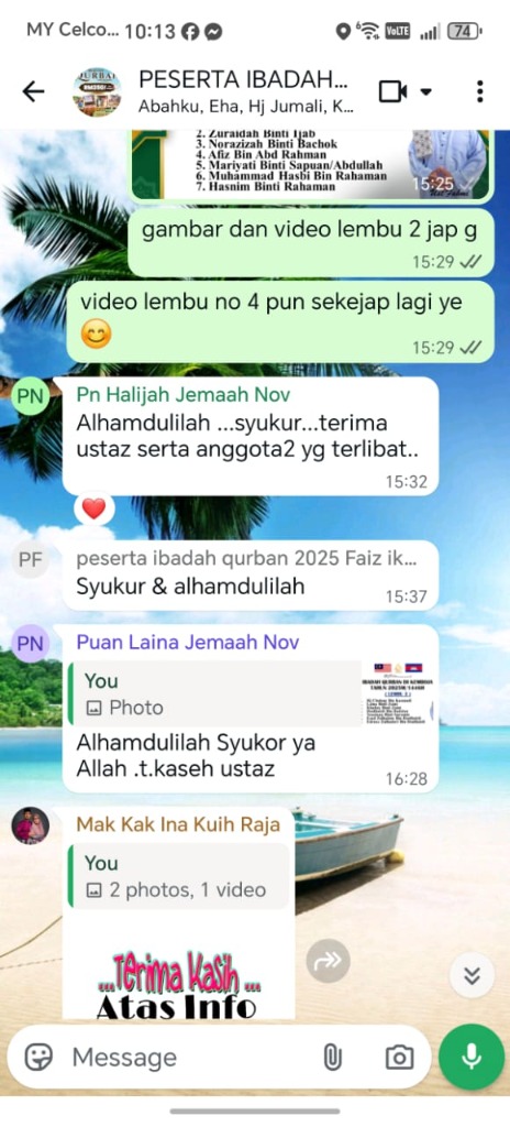 Bukti Kemaskini Status